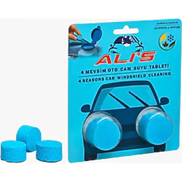 Ali's 4 Mevsim Oto Cam Suyu Tableti, 1 Adet
