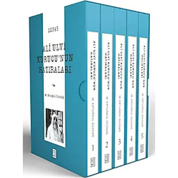 Ali Ulvi Kurucu'nun Hatıraları (5 Kitap Takım) - M. Ertuğrul Düzdağ