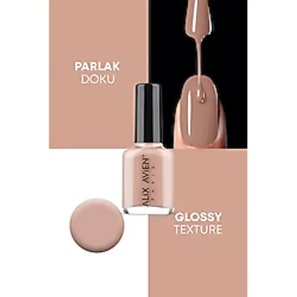 Alix Avien Nude Oje 49 - Yüksek Pigmentli Uzun Süreli Kalıcılık Hızlı Kuruma - Nail Lacquer 49