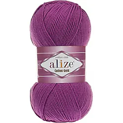 Alize Yazlık Pamuk Ip Cotton Gold Amigurumi Punch Ipi 122 Mürdüm