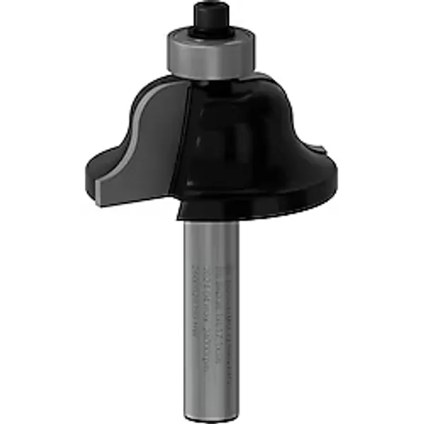 Alkar Ticaret 2 608 Aksesuarı 628 395 Profil Freze B 8 Mm, R1 6,3 Mm, B 12,7 Mm, L 17,4 Mm, G 61 mm - Option-1