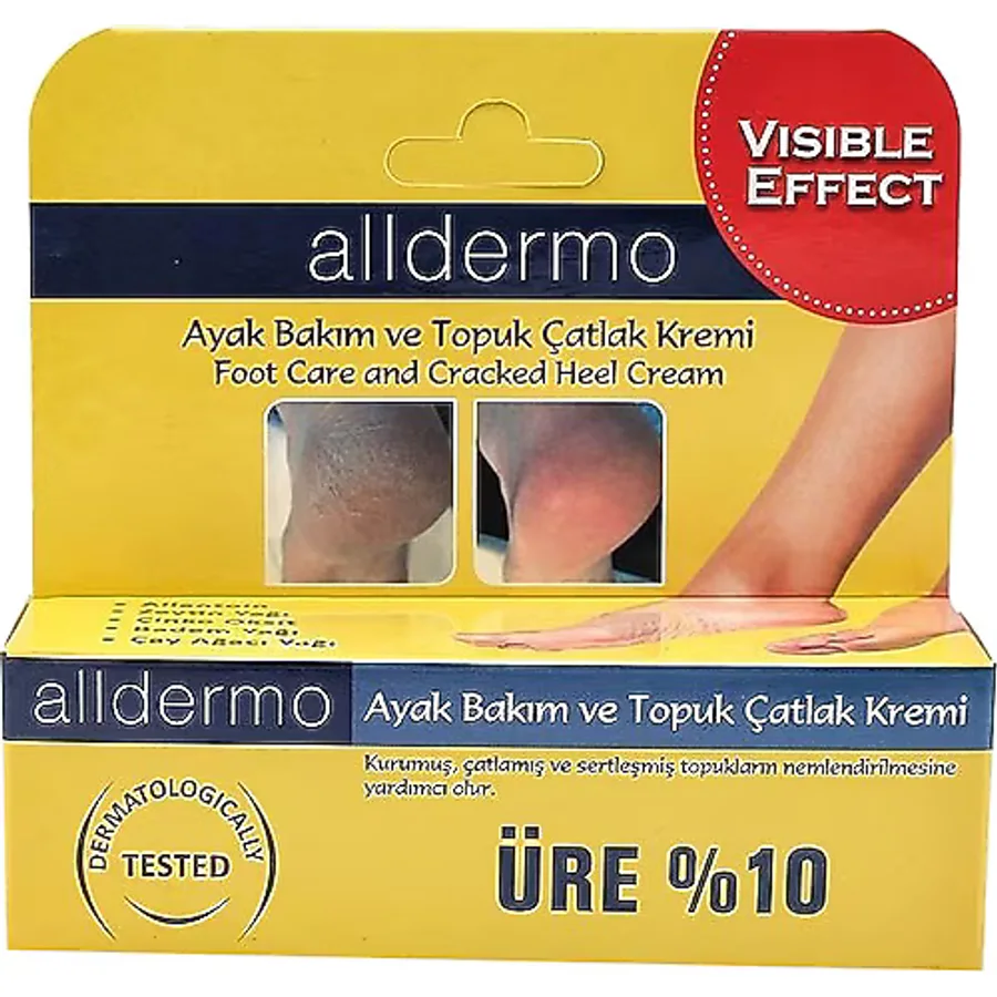 Alldermo Ayak ve Topuk Bakım Kremi 60 gr