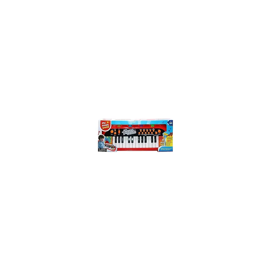 Allians 40 cm Elektronik Çocuk Piano, Renkli ve Eğlenceli Müzik Aleti - Seçenek 1 - Cappuccino
