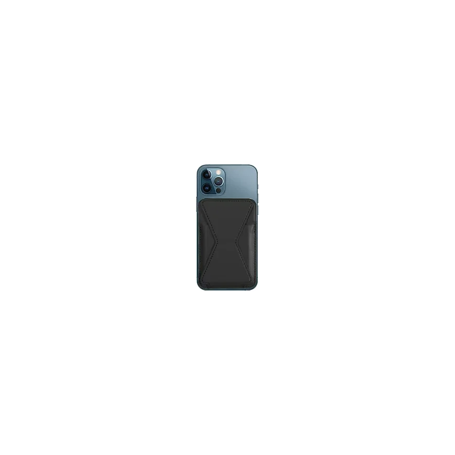 Ally Apple Uyumlu iPhone 13-12Ler İçin Standli Deri Cüzdan Magsafe Kartlik Cü 554242341 renk-siyah