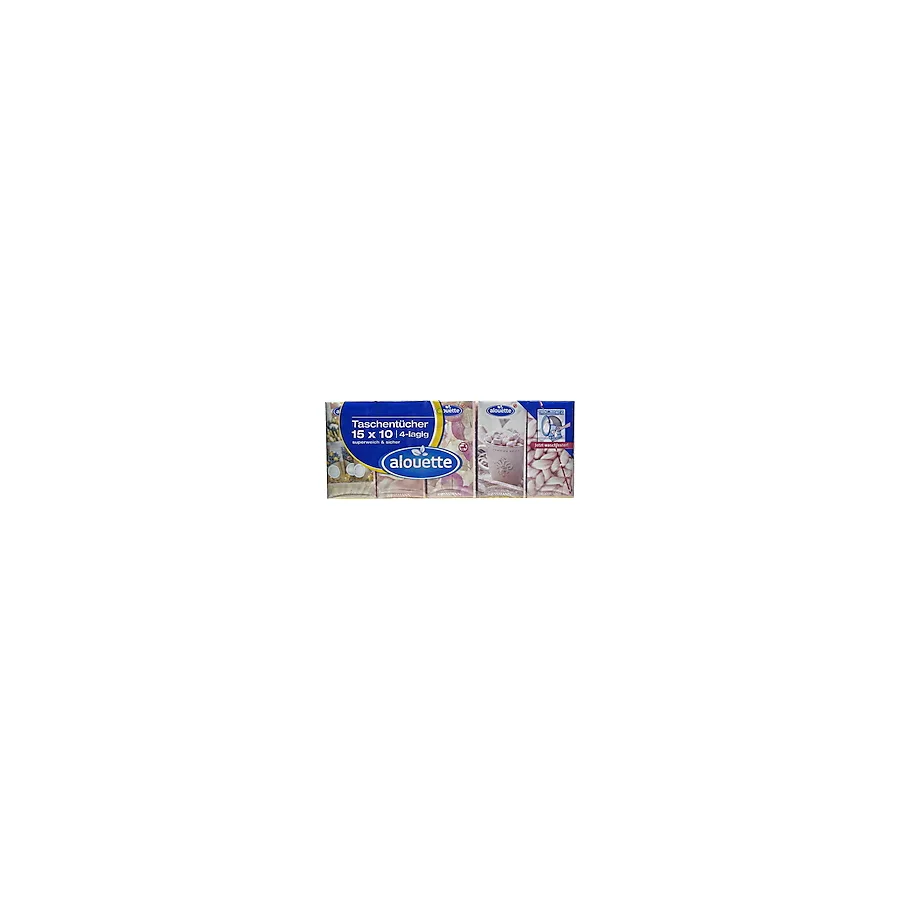 Alouette 10'lu 15 Paket 150 Yaprak Kağıt Mendil