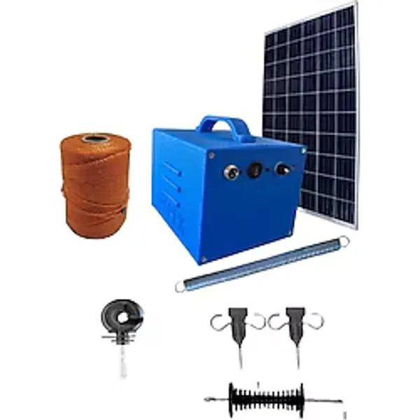 Alpex Elektrikli Çit Cihazı 25000 Volt Gece Modlu Model Tam Set
