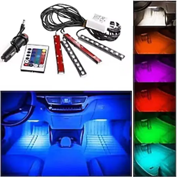 Alpha 12 Ledli Ayak Altı Led Lamba Sese Duyarlı Led Müziğe Duyarlı Led