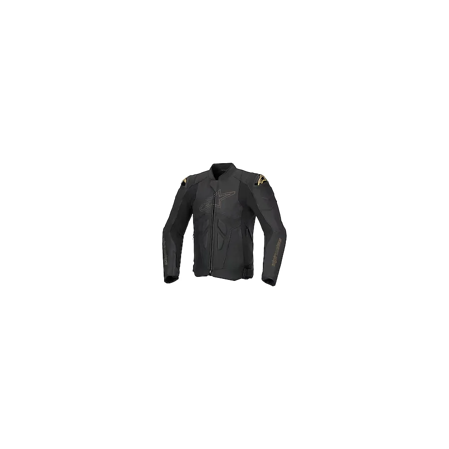 Alpinestars Dusk Erkek Deri 4 Mevsim Motosiklet Montu