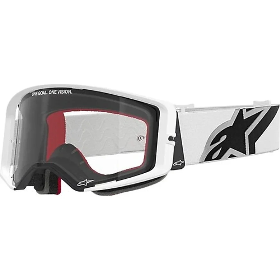 Alpinestars Supertech Corp Goggle Kross Gözlüğü Beyaz