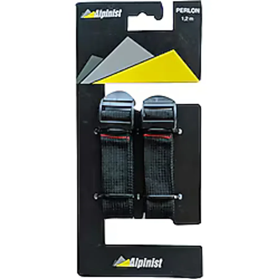 Alpinist Perlon Bant 120 cm Siyah
