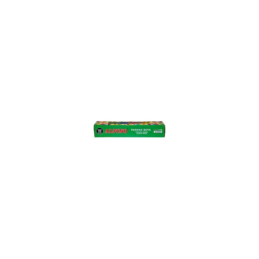 Alpino 25 ml 6 Renk Parmak Boya