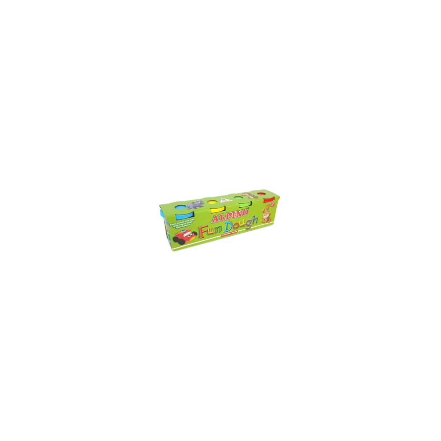 Alpino DP-000302 4'lü 130 gr Oyun Hamuru