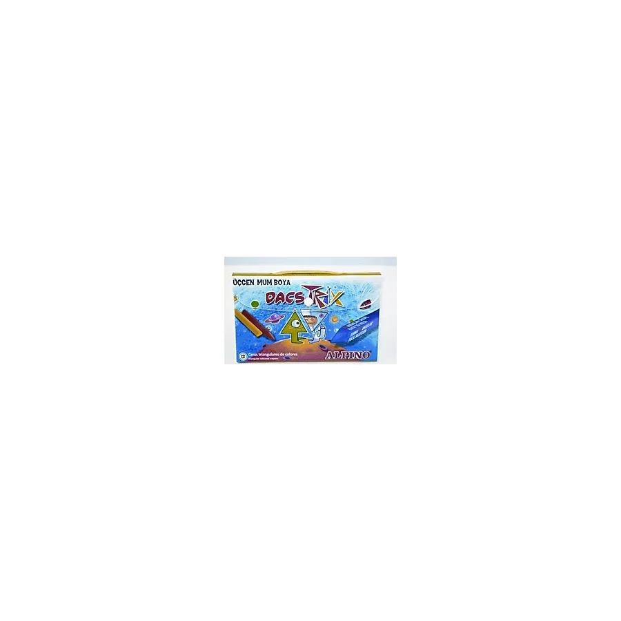 Alpino Mum Pastel Boya Dacstrıx 12 Renk Çantalı Da-0125 - Çok Renkli