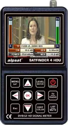 Alpsat AS04-HDU Satfinder 4 HD Ultra Görüntülü Uydu Yön Sinyal Bulucu