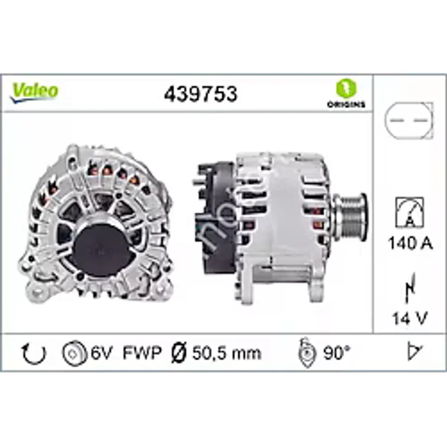 Alternatör Vag T5 2.0 Tdı - VALEO 439753
