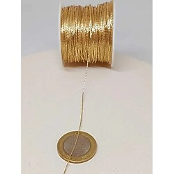 Altın Kaplama Takı Zinciri 0.4mm/1metre (52464)