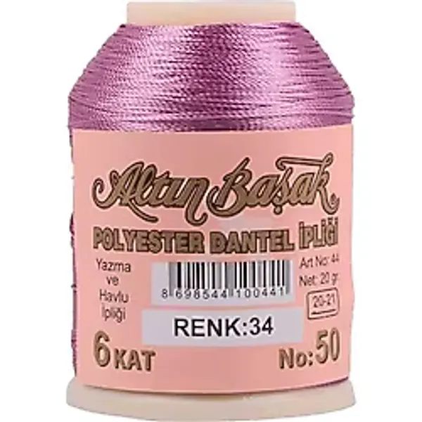 Altınbaşak Oya ve Dantel İpi 20 gr - Royaleks - No: 034
