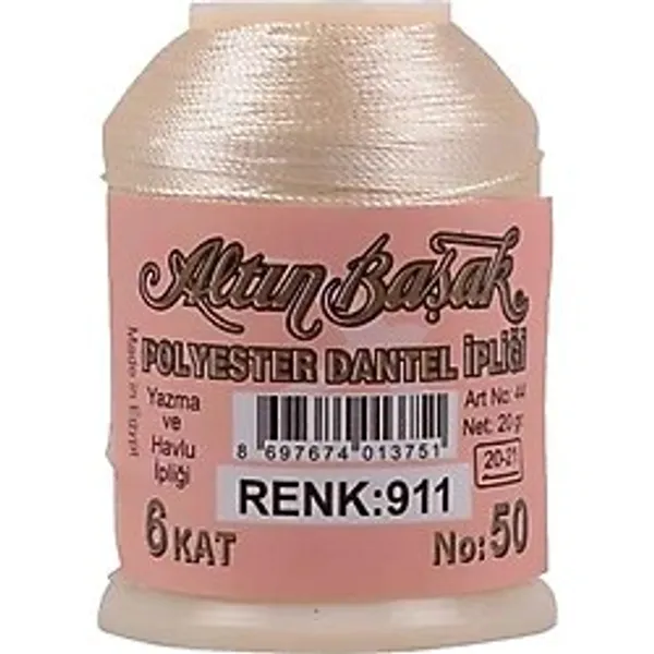 Altınbaşak Oya ve Dantel İpi 20 gr - Royaleks - No: 911