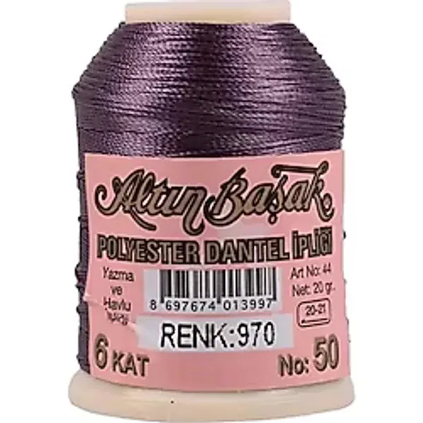 Altınbaşak Oya ve Dantel İpi 20 gr - Royaleks - No: 970