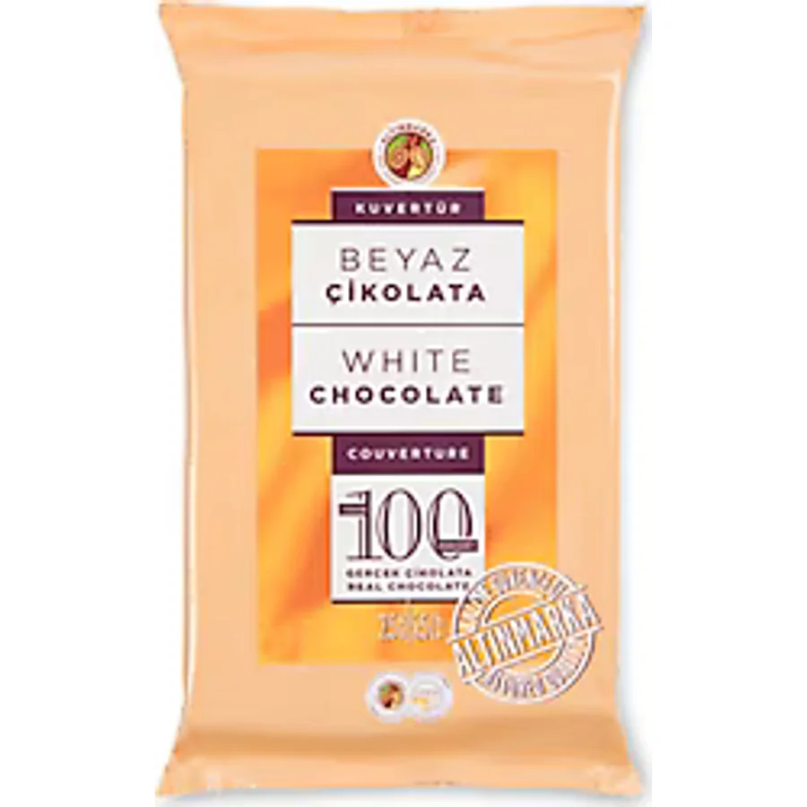 Altınmarka 2.5 kg Beyaz / Fildişi Kuvertür Çikolata