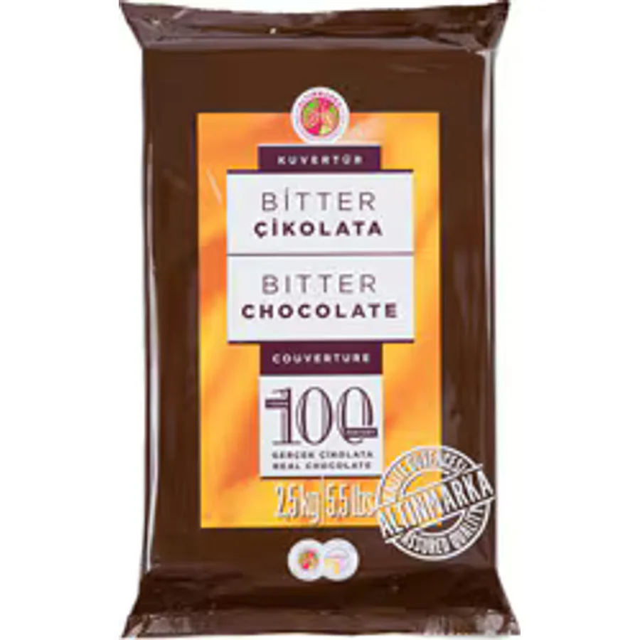 Altınmarka ALT150 Bitter Kuvertür Çikolata 2.5 kg