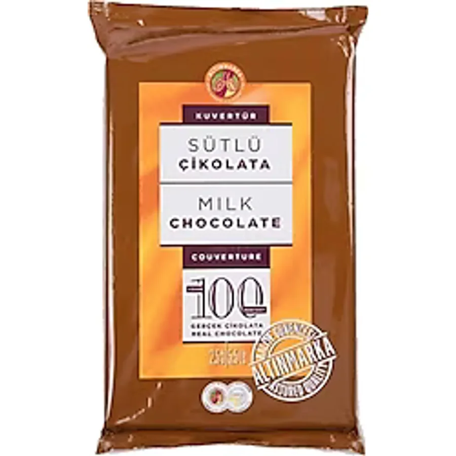 Altınmarka Sütlü Kuvertür Çikolata 2.5 kg