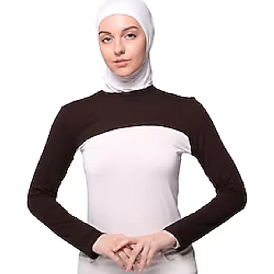 Altobeh Sıfır Yakalı Boyunluklu Kolluk, Kahve Rengi