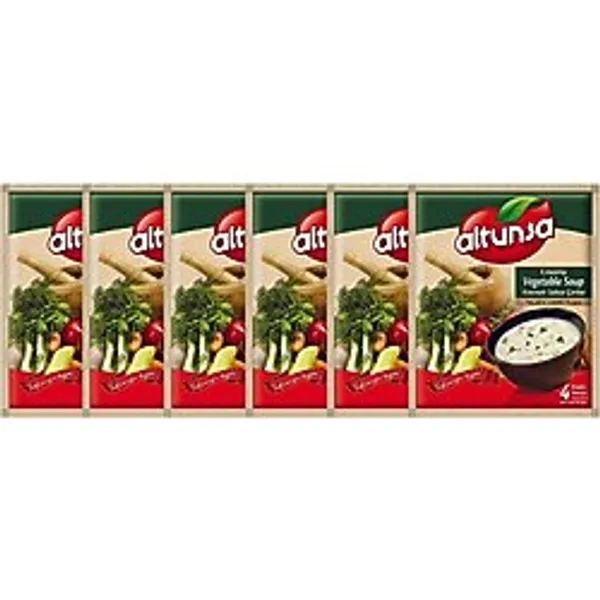 Altunsa Hazır Çorba Kremalı Sebze 6 lı 60 G