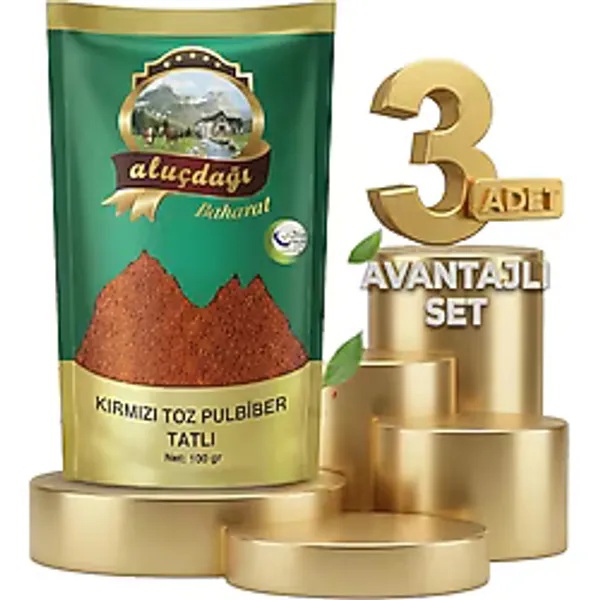 Aluçdağı Pul Biber 3X250 gr