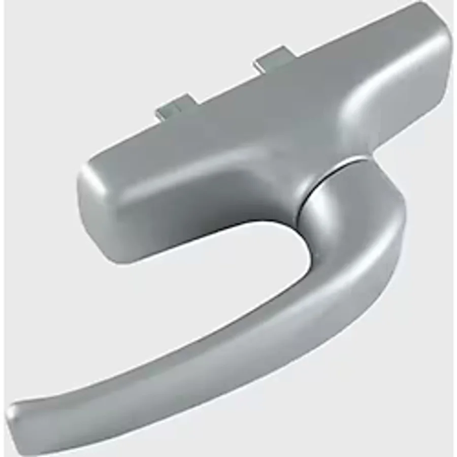 Aluminyum Eksenel Pencere Zıt Yön Kolu Mat Siyah