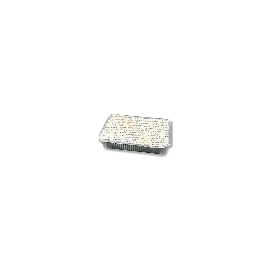 Alüminyum Kapaklı Kap Tabak Kase yemek ve salata 1500Gr 50 Adet