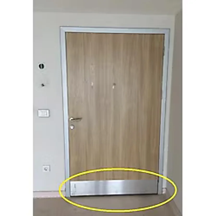 Alüminyum Kapı Altı Koruyucu Saten 10X78 Cm