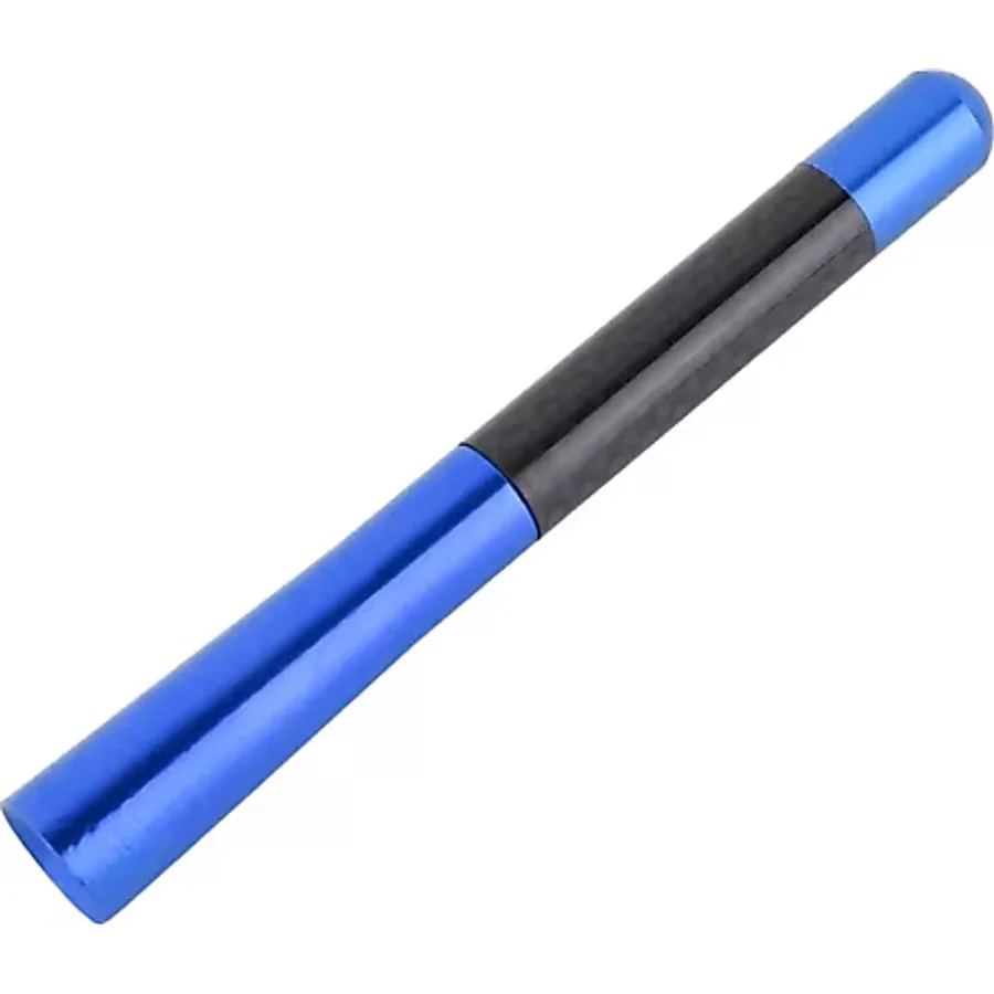 Alüminyum Karbon Fiber Oto Anten Çubuğu Mavi