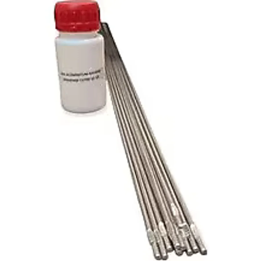 Alüminyum Kaynak Teli 3,2 Mm ( 10 Adet) + Alüminyum Kaynak Dekapanı Küçük Kutu ( 50 Gr)