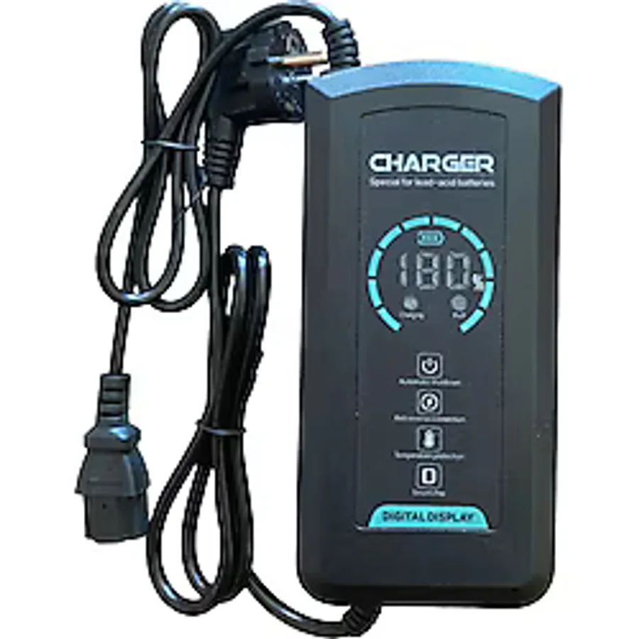 ALY CHARGER 60V 20AH Elektrikli Bisiklet Şarj Aleti 5 Akülü - Göstergeli - Yüksek Kalite