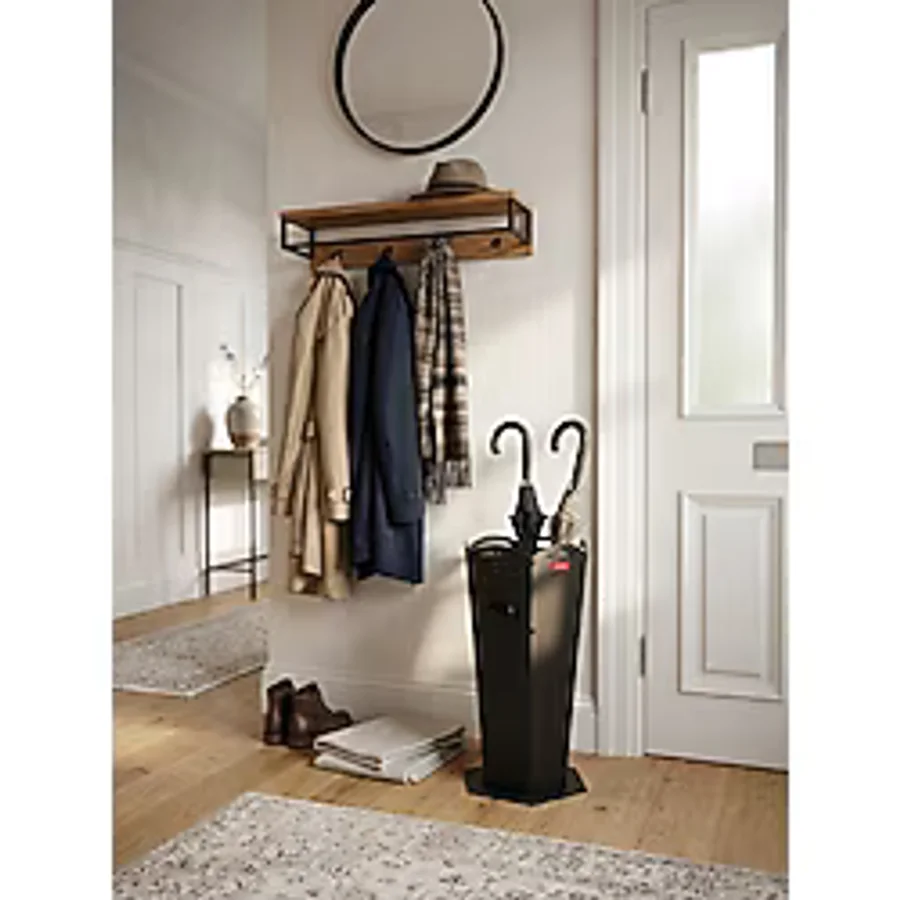 Amazon Ev Sherlock Home Dekoratif Metal Şemsiyelik Siyah
