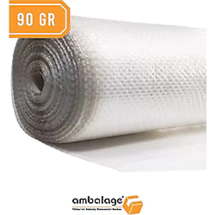 Ambalage Balonlu Naylon 150CM x 5 Metre Kalın Havalı Naylon Üç Katlı Balonlu Naylon 90 gr Pat Pat Pıt Pıt