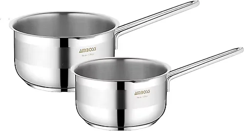 Amboss 2'li 16-18 cm Çelik Mama Seti