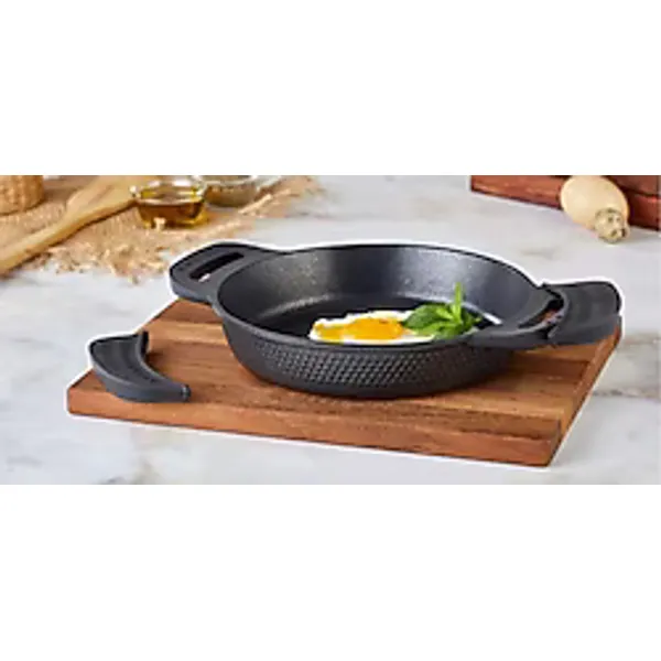 Amboss KUV-7746 Kuvars 20 cm Döküm Sahan Siyah