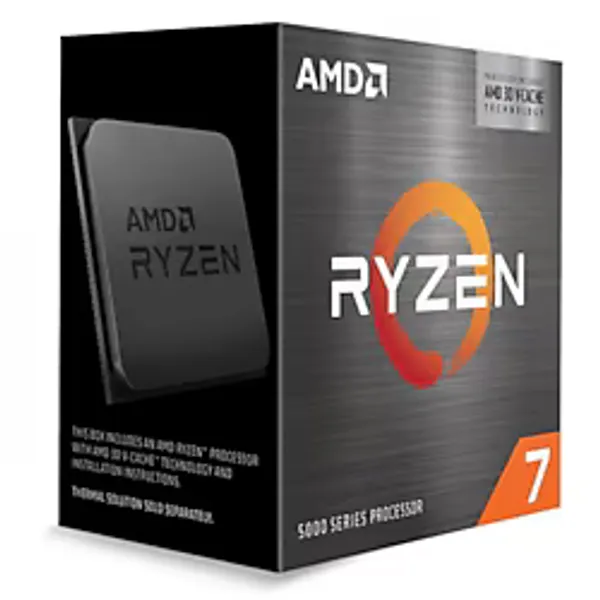 AMD Ryzen 7 5800X3D Sekiz Çekirdek 3.40 GHz Kutulu Fansız İşlemci