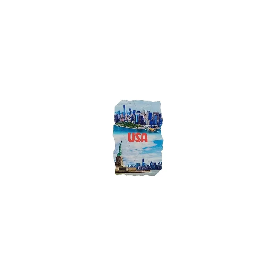 Amerika Birleşik Devletleri Temalı Fresco Magnet