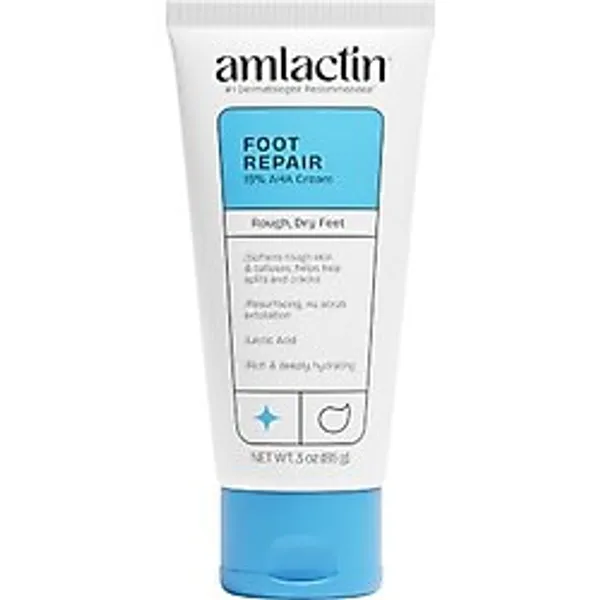 AmLactin Ayak Onarım Ayak Kremi Terapisi, Kuru Çatlak Topuklar için Ayak Kremi - 3 Oz Tüp (Ambalaj değişebilir)