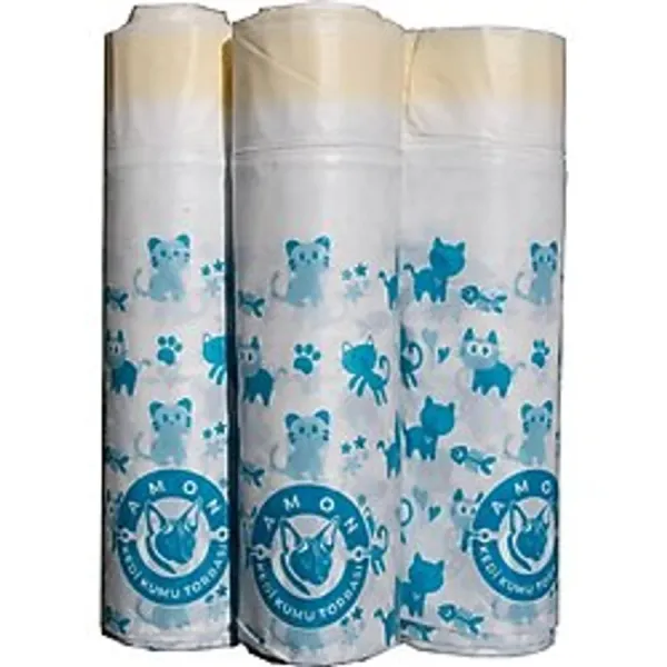 Amon Ultra Güçlü Kedi Kumu Torbası 85X50 cm 3 Adet