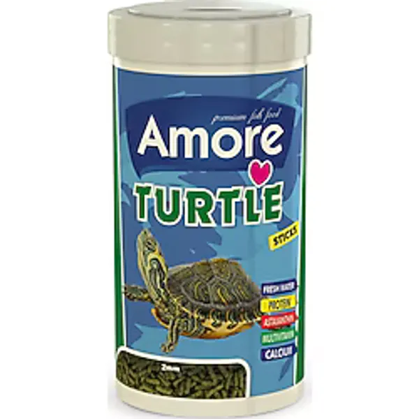Amore Turtle Sticks Kaplumbağa ve Sürüngen Yemi Vitamines 1000ml