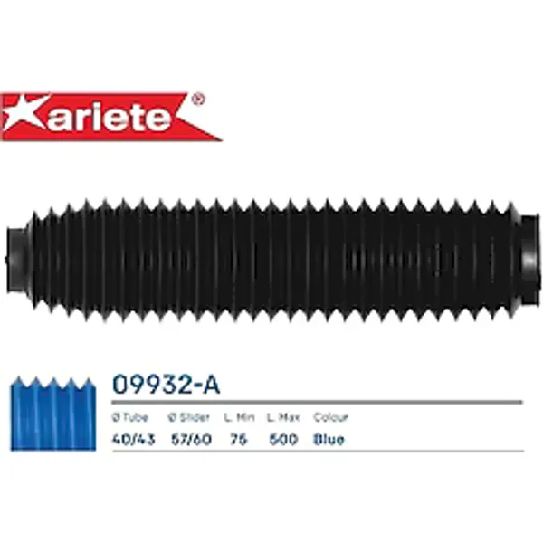Amortisör Körüğü Üst 4043 Mm Alt 5760 Mm Uzunluk 75500 Mm Mavi 2008-2016