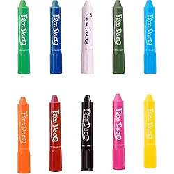 Amos Face Deco Yüz Boyası 10 Renk