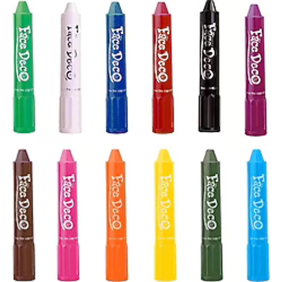 Amos Face Deco Yuz Boyasi 12 Renk
