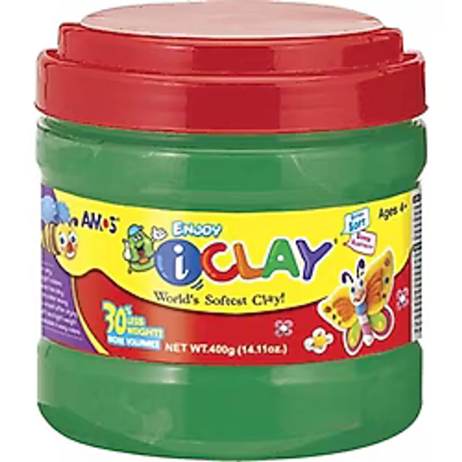 Amos Proje Hamuru-I Clay Sarı 400GR Kavanoz