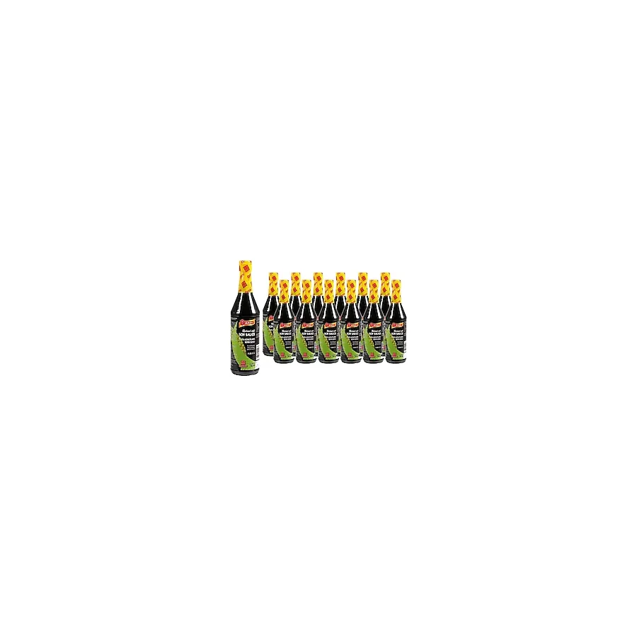 Amoy Tuzu Azaltılmış Soya Sosu Sauce 750 Ml (900 Gr) X12 Adet