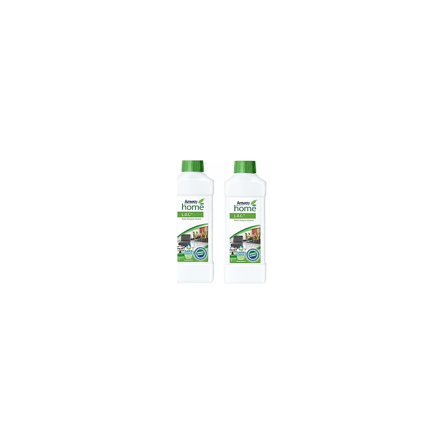 Amway Loc Çok Amaçlı Temizleyici 2 x 1 Lt Beyaz Renkli Etkili Temizlik Ürünü